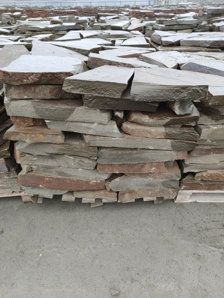 Плитняк песчаник серо-зелёный для мощения 60-65 мм купить в Красноармейске