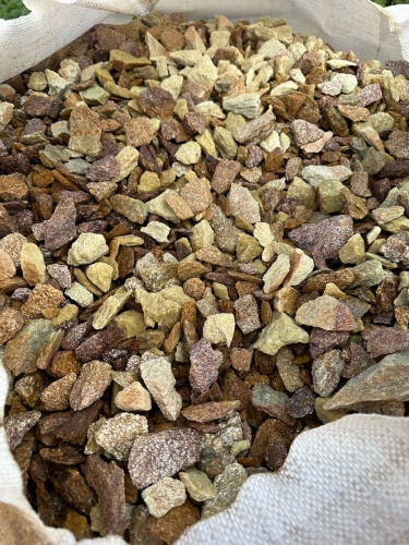 Златолит персиковый декоративная каменная крошка купить в Красноармейске