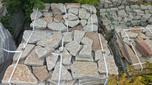 Гранитный плитняк галтованный для парковки купить в Красноармейске